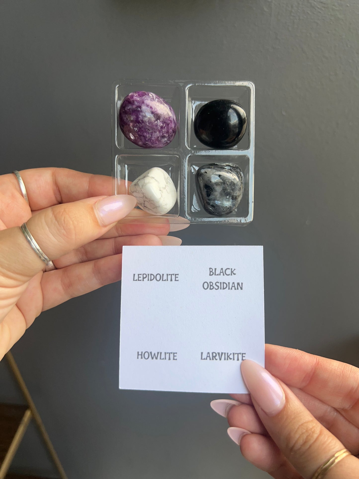 Zodiac Tumbled Crystal Set