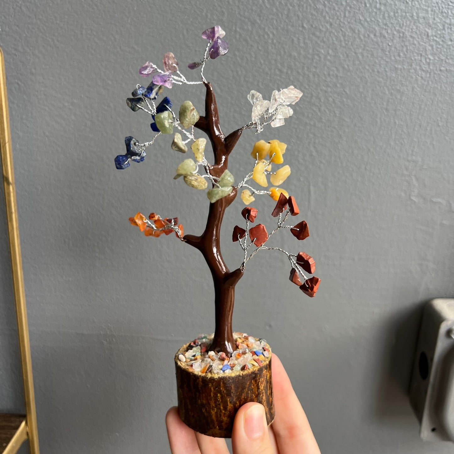 Chakra Crystal Tree