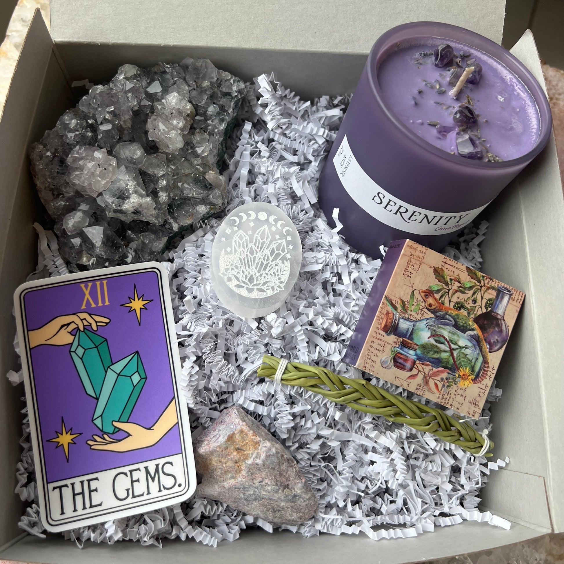  Crystal of the Month Subscription Box - Crystal Meditation -  Crystal Decorations - Crystal Gifts - Crystal Collectors - Healing Crystals
